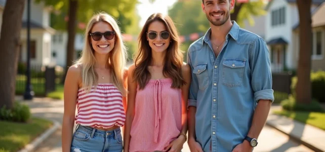 10 idées de tenues pour le 4 juillet : soyez stylé pour la fête nationale 10 idées de tenues pour le 4 juillet : soyez stylé pour la fête nationale
